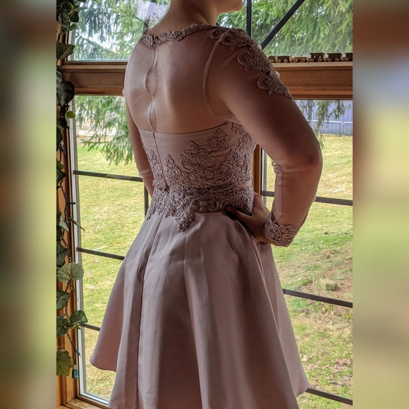 Lavender Hoco Dress - Picture 5 of 5